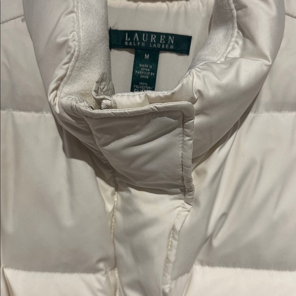 Ralph Lauren Women's Off-White Puffer Jacket - Picture 3 of 6